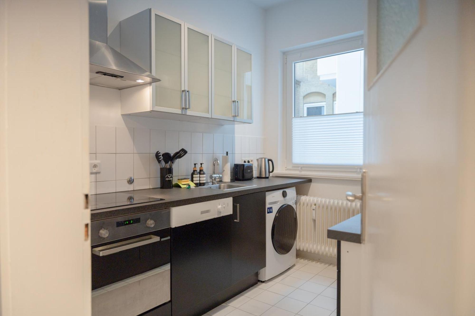 Modernes Apartment 4 Personen Zentral 56Qm Wlan Gehobene Ausstattung Hanôver Exterior foto